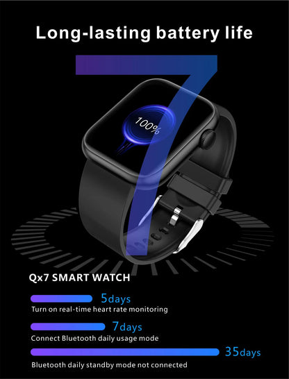 The LIGE Smart Watch features a vibrant Amoled display, health tracking, and seamless connectivity in a sleek, water-resistant design. Perfect for the modern man.