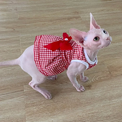 Cat Puppy Princess Dress for Cats Kitten