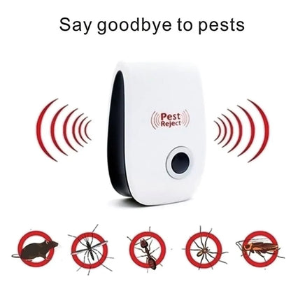 Pest Reject Ultrasound Mouse Cockroach Repeller Device Insect Rats Spiders Mosquito Killer