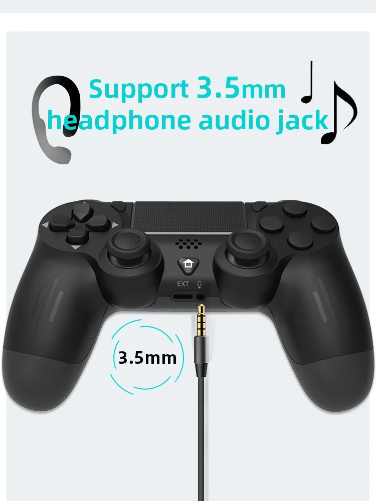 DATA FROG Bluetooth-Compatible Game Controller for PS4/Slim/Pro