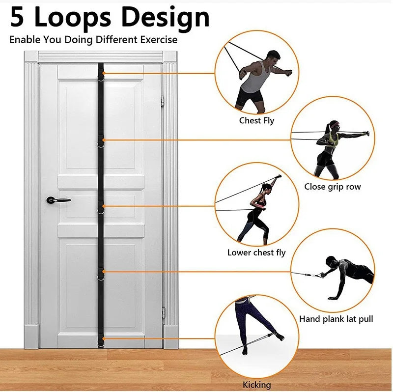 Upgrade Door Anchor Strap for Resistance Bands Exercises Anchor Gym Attachment for Home