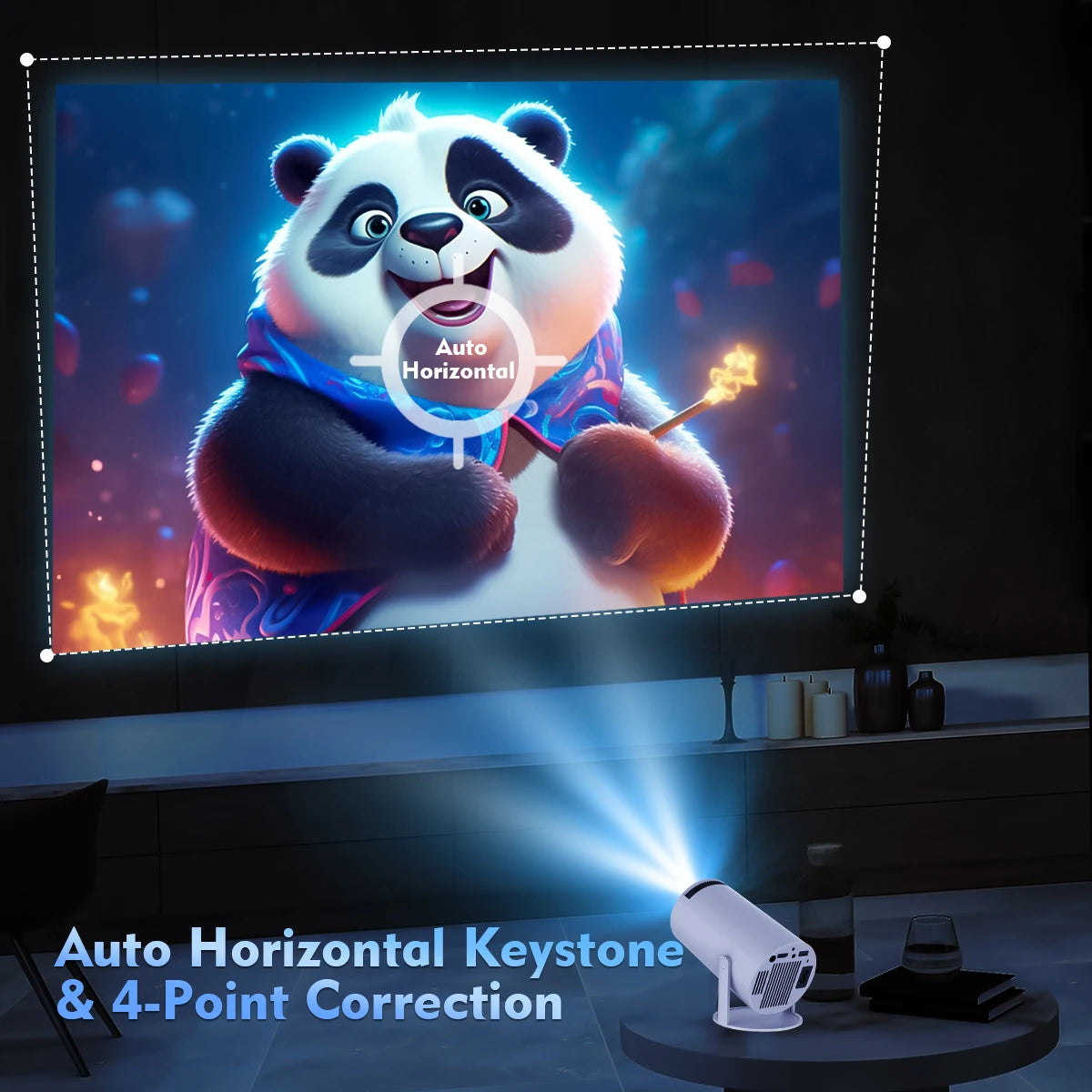 Magcubic Projector HY300 Pro 4K Android 11 Dual Wifi6 260ANSI Allwinner