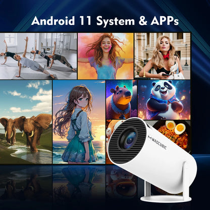 Magcubic Projector HY300 Pro 4K Android 11 Dual Wifi6 260ANSI Allwinner