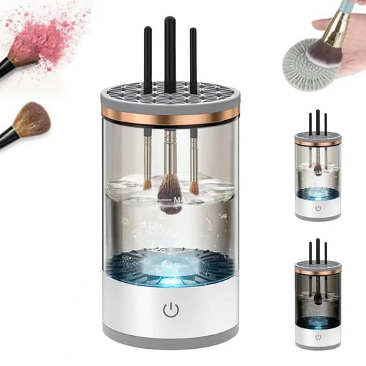 Electric Makeup Brush Cleaner Rechargeable 7000RPM Automatic Cosmetic Brush Cleaning