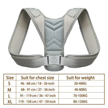 Back Posture Corrector Belt Brace Hunchback Corrector Adult Men and Women