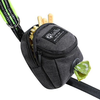 Pet Dog Treat Pouch Poop Dispenser Portable Multifunction Dog training bag