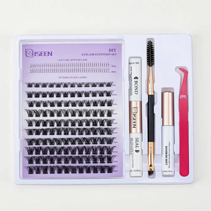DIY Lash Extension Kit – Mix Styles Lash Clusters with Bond & Seal Remover