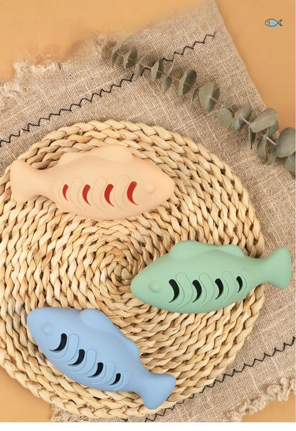 Cat Mint Bite-Resistant Silicone Toy – Fun and Healthy Playtime for Your Feline Friend