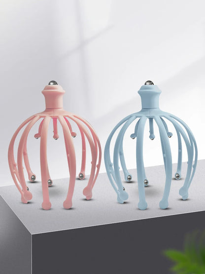 Scalp Massager 18 Finger Handheld Massager a Head Massager Used For Deep Relaxation Stress Relief