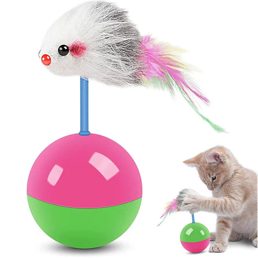 New cat toys set Mouse not tumbler fun teasing cats and dogs