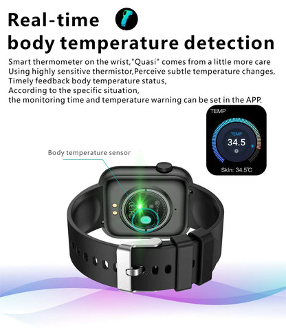 The LIGE Smart Watch features a vibrant Amoled display, health tracking, and seamless connectivity in a sleek, water-resistant design. Perfect for the modern man.