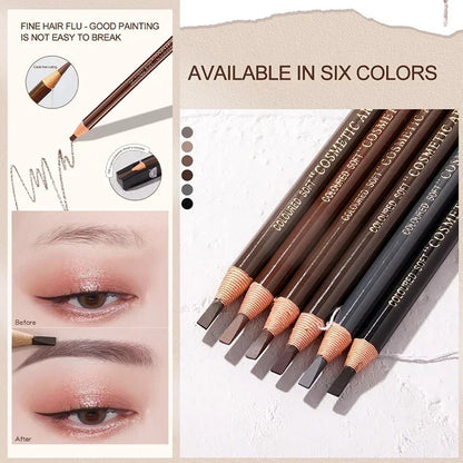 Tear-Off Pull Line Eyebrow Pencil – Perfect Brows Every Time 6 Colors Option Eyebrow Pencil Waterproof