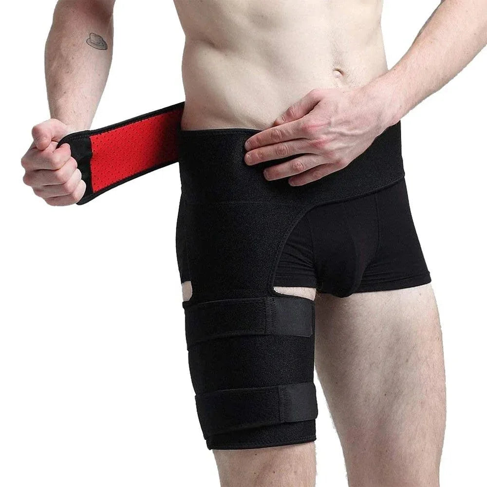Tcare Thigh Compression Sleeve – Hip Brace for Pain Relief & Support