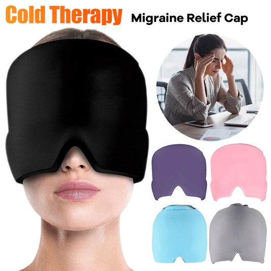 Reusable Gel Migraine  Effective Gel Cold Therapy Ice Cap