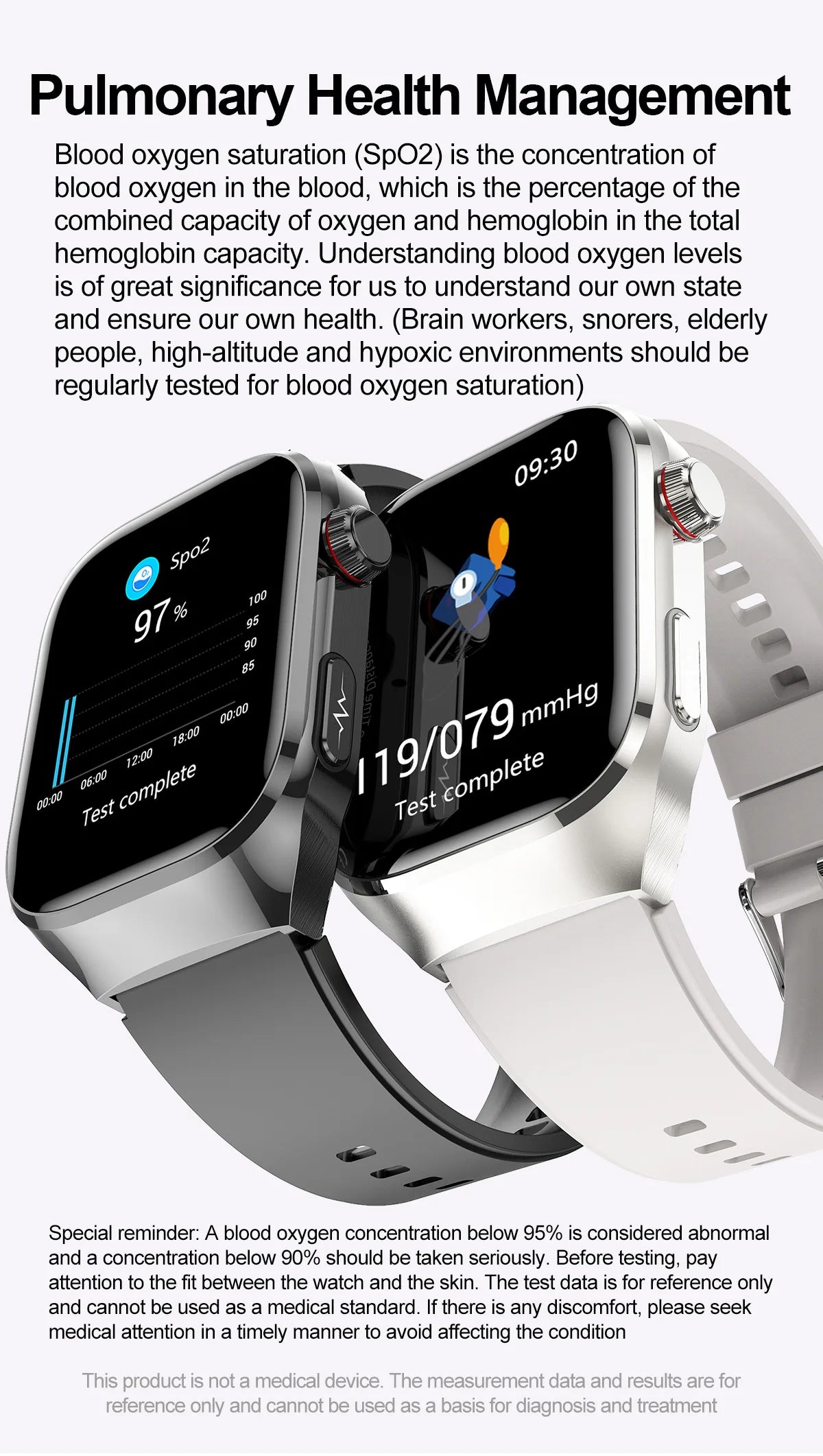 GUHUAVMI Uric Acid Blood Fat Smart Watch – Advanced Health Monitoring at Your Fingertips