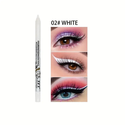 Pearly Glitter Colorful Eyeshadow and Eyeliner Gel Pen - Waterproof
