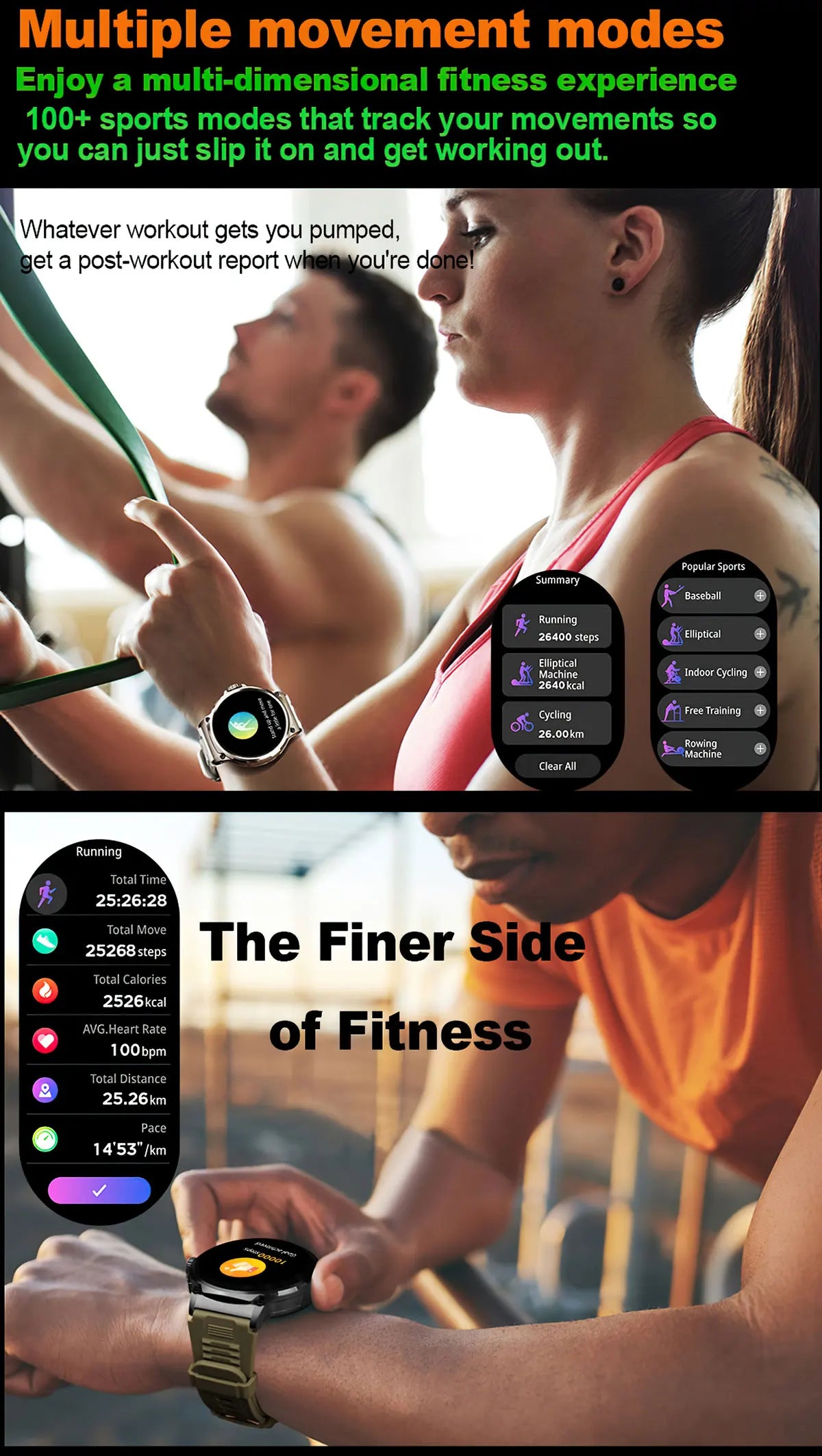 New 1.85-inch Ultra HD Smart Watch with GPS tracking, Bluetooth call, and a 710mAh battery. Perfect for sports and fitness, compatible with Huawei and Xiaomi.