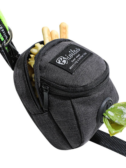 Pet Dog Treat Pouch Poop Dispenser Portable Multifunction Dog training bag