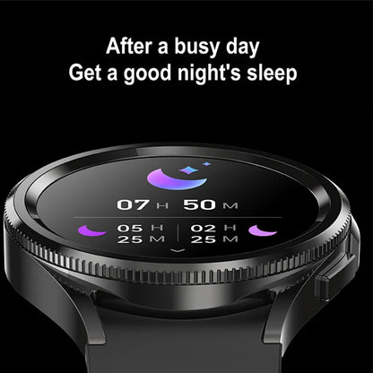 For Samsung Galaxy Watch 6 GPS Sport Smartwatch Men HD Screen GPS Fitness Tracker Waterproof