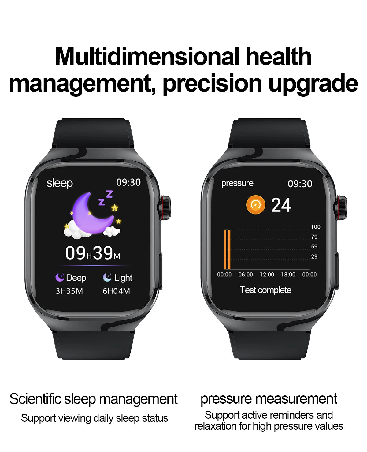 GUHUAVMI Uric Acid Blood Fat Smart Watch – Advanced Health Monitoring at Your Fingertips