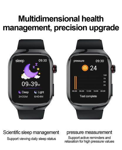 GUHUAVMI Uric Acid Blood Fat Smart Watch – Advanced Health Monitoring at Your Fingertips