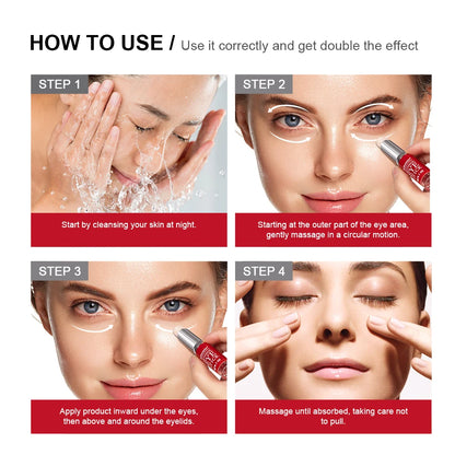 Retinol Eye Cream Lightening Dark Circles Firming Skin Instant Eye Repair Serum