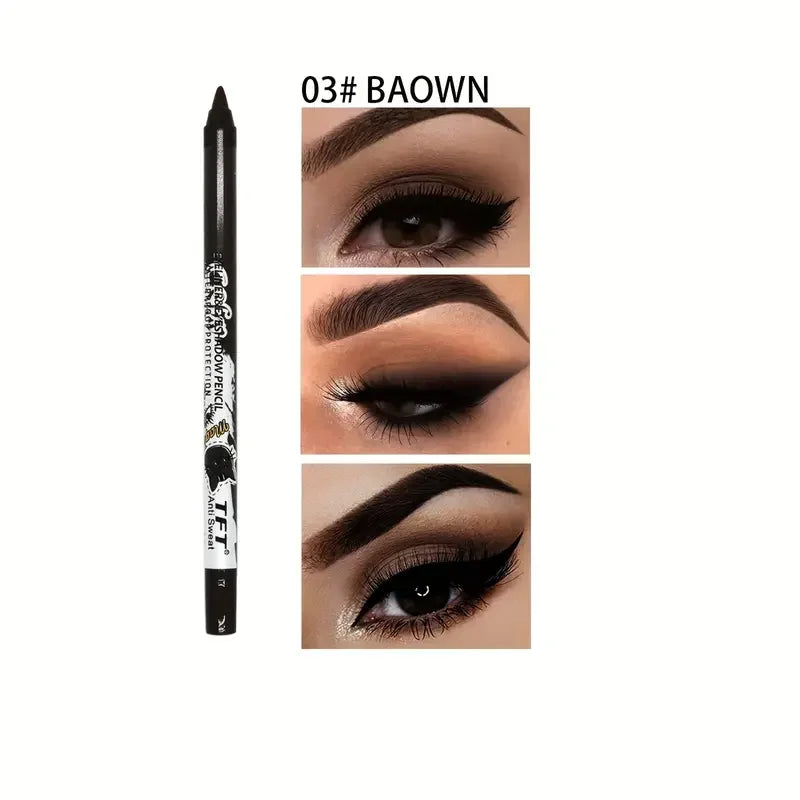 Pearly Glitter Colorful Eyeshadow and Eyeliner Gel Pen - Waterproof