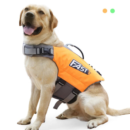 Pet Swimming Life Jacket Safety Vest for Dog in Summer Fashion Adjustable Reflective in Pool