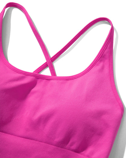OMKAGI Women’s Full-Length Bodycon Jumpsuit – Sleeveless Athletic & Casual Wear