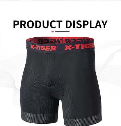 Cycling Underwear Shorts 5D Padded Sports Riding Bike Bicycle MTB Liner