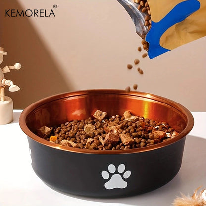 Stainless steel, non-slip feeding bowls for Dog and Cat of all sizes.