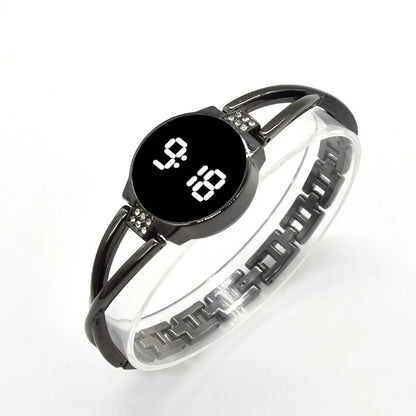 LED Fashion Watch for Women Touch Screen Ladies Time