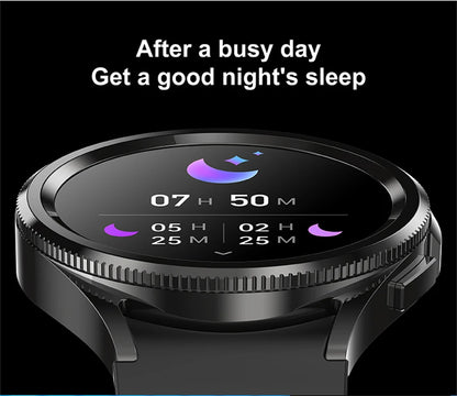 For Samsung Galaxy Watch 6 GPS Sport Smartwatch Men HD Screen GPS Fitness Tracker Waterproof