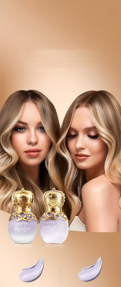 Patrician Luxe High-Coverage Foundation - 1.06oz, Long-Lasting & Moisturizing, Perfect for All Skin Types, Ideal for Winter & Spring, Conceals Imperfections, Professional Quality Gift