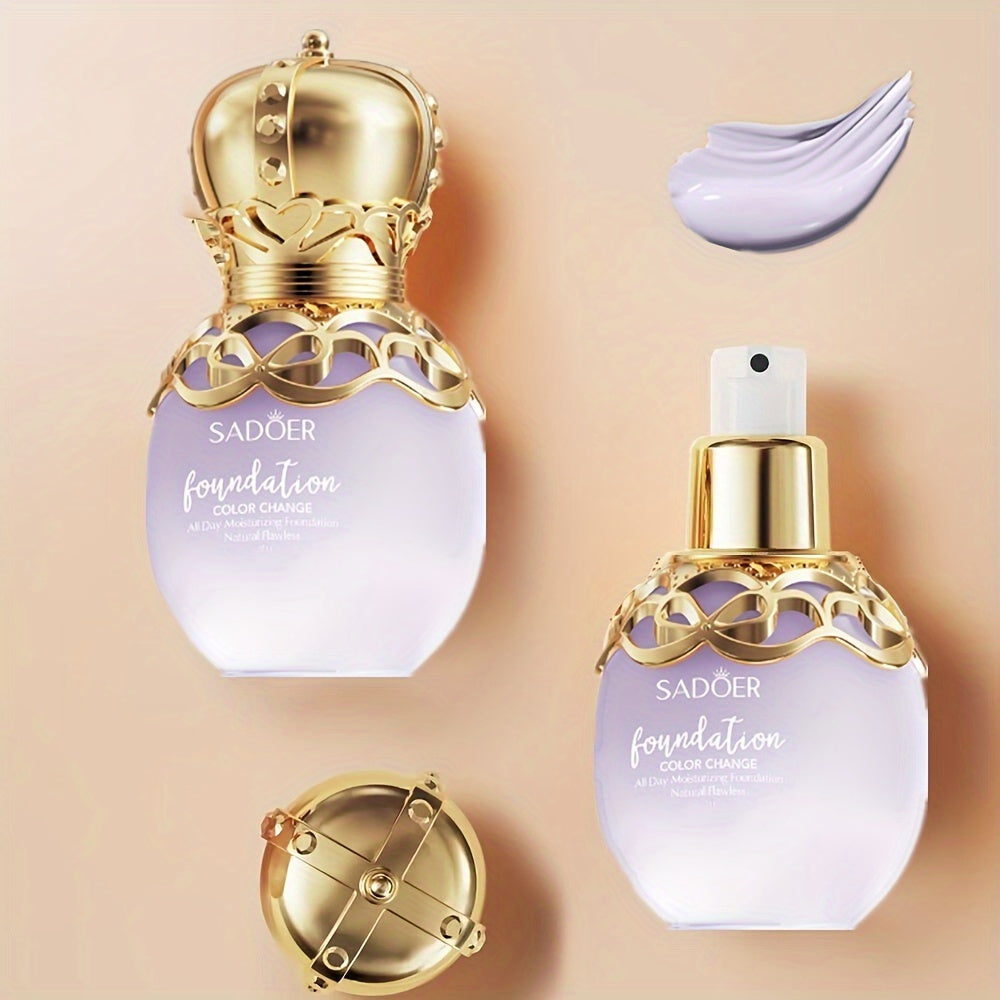 Patrician Luxe High-Coverage Foundation - 1.06oz, Long-Lasting & Moisturizing, Perfect for All Skin Types, Ideal for Winter & Spring, Conceals Imperfections, Professional Quality Gift