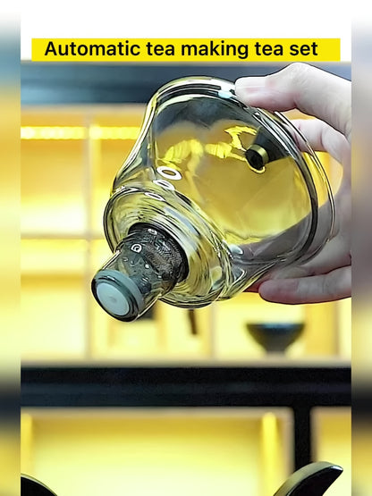 Lazy Kung Fu Glass Tea Set