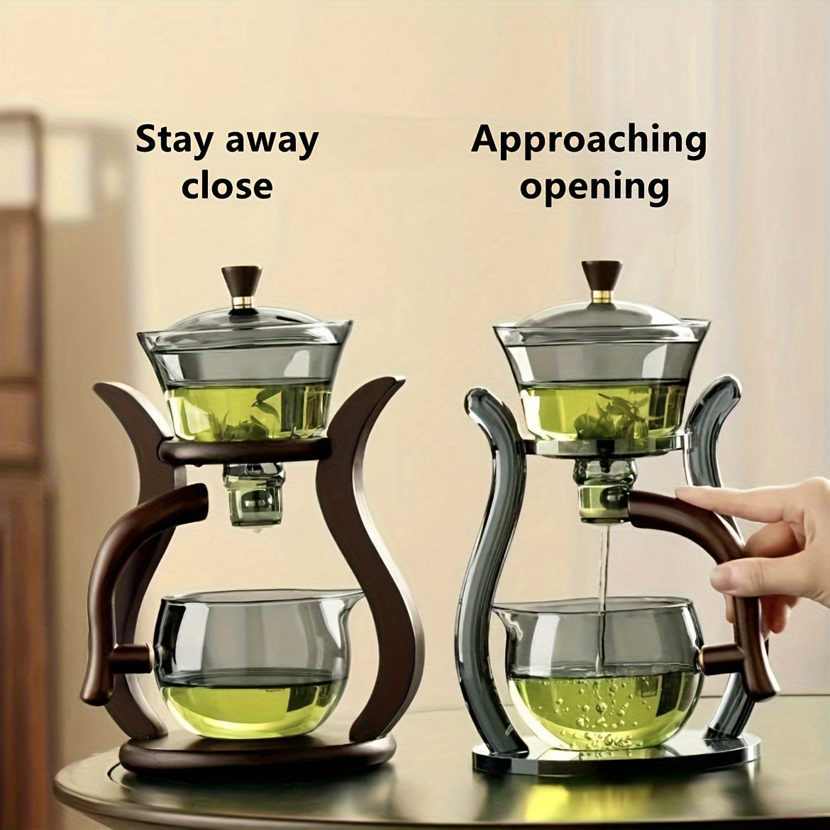 Lazy Kung Fu Glass Tea Set